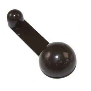 Deurstopper - Zwart 40x27mm