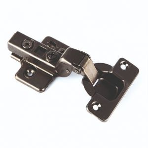 Zwart Softclose scharnier binnenliggend 110°